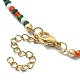 Glass Beaded Necklaces(NJEW-JN04339)-5