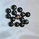 Natural Dyed & Heated Black Agate Cabochons(PW-WG66059-49)-1