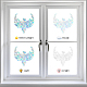 Waterproof PVC Colored Laser Stained Window Film Static Stickers(DIY-WH0314-100)-4