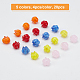 20St&uuml;ck 5 Farben handgefertigte Lampwork-Perlen(LAMP-OC0001-29)-3