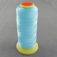 Nylon Sewing Thread, Sky Blue, 0.6mm, about 500m/roll(NWIR-Q005A-02)