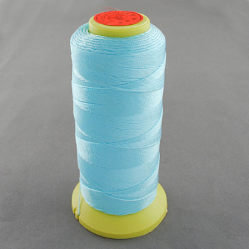 Nylon Sewing Thread, Sky Blue, 0.6mm, about 500m/roll