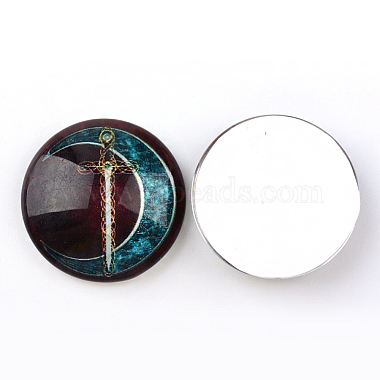 Glass Cabochons for DIY Projects(GGLA-L020-12mm-42)-2