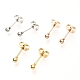 304 Stainless Steel Ball Stud Earrings(EJEW-C501-10A)-1