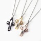 304 Stainless Steel Pendant Necklaces(NJEW-O112-09)-1