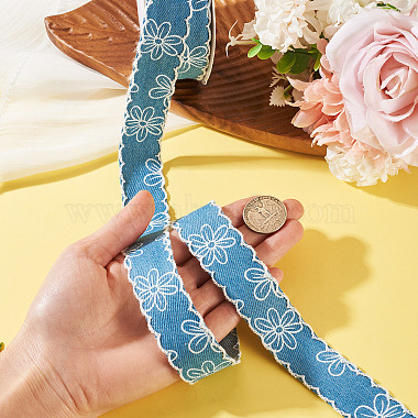 rubans en denim polyester(OCOR-TAC0003-18B)-7