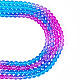 2 Strands Baking Paint Transparent Glass Beads(DGLA-TA0001-20D)-1