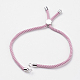 Nylon Twisted Cord Bracelet Making(MAK-K007-06P)-1
