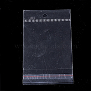 OPP Cellophane Bags, Rectangle, Clear, 12x6cm, Unilateral Thickness: 0.045mm, Inner Measure: 7x6cm(OPC-Q002-04-6x12)