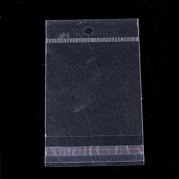 OPP Cellophane Bags, Rectangle, Clear, 12x6cm, Unilateral Thickness: 0.045mm, Inner Measure: 7x6cm