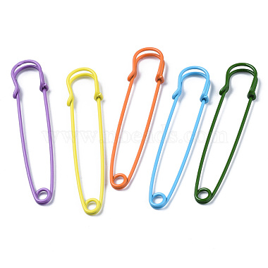 Spray Painted Iron Safety Pins(IFIN-T017-09)-3