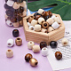 210Pcs 7 Style Unfinished Natural Wood Beads(WOOD-CD0001-20)-5