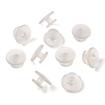 PVC Buttons, Garment Accessories, Ghost White, 12x6mm