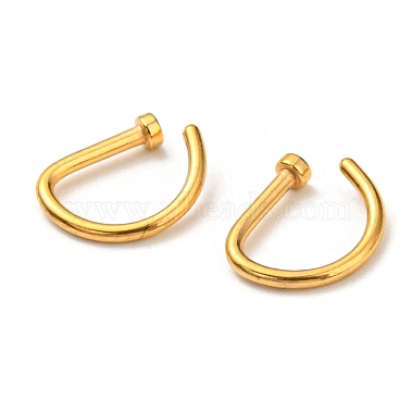 304 Stainless Steel Stud Earrings(EJEW-E602-05G)-2