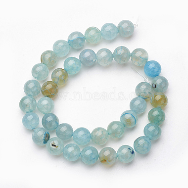 Natural Agate Beads Strands(X-G-J361-01-8mm)-2