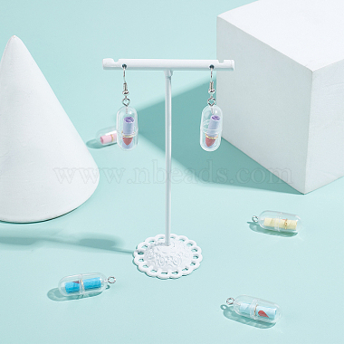 Kits de fabrication de boucles d'oreilles sur le thème de la Saint-Valentin(DIY-CA0001-39)-3