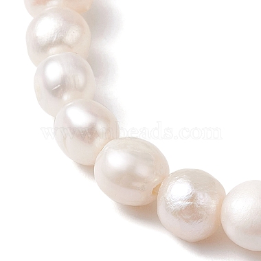Natural Pearl Beaded Stretch Bracelets(BJEW-JB10015)-3