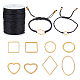 PandaHall Elite DIY Cord Bracelets Making Kit(DIY-PH0006-91)-1