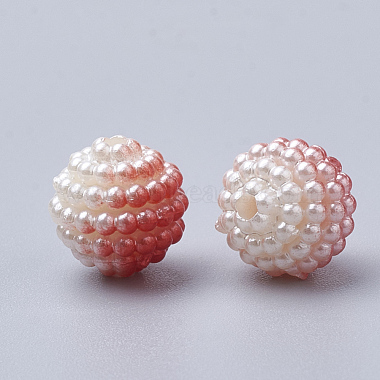 Abalorios de acrílico de la perla de imitación(OACR-T004-10mm-10)-2
