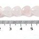 natural de cuarzo rosa cuentas hebras(G-P528-C04-01)-5