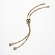 Brass Chain Bracelet Making(KK-G290-09)-2