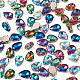 cheriswelry 100piezas 10 colores para coser diamantes de imitación(DIY-CW0001-38)-4
