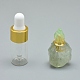 Natural Fluorite Openable Perfume Bottle Pendants(G-E556-19C)-1