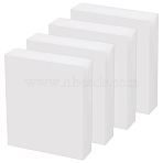 HDPE Plastic Board Sheets, Rectangle, White, 89x76x20mm(DIY-WH0899-447A)