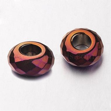 14mm Rondelle Non-magnetic Hematite Beads