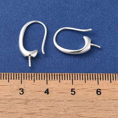 Rack Plating Brass Earring Hooks(KK-G480-09S)-3