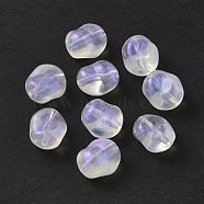 Transparent Acrylic Beads, Glitter Powder, Oval, Clear, 16x13.5x11mm, Hole: 1.8mm, about 318pcs/500g(OACR-P007-21)