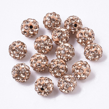Pave Disco Ball Beads(RB-T017-02-M)-2