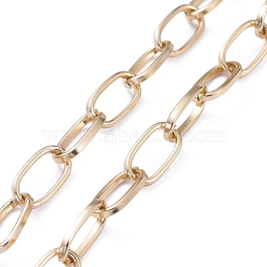 Aluminum Paperclip Chains Bag Straps(AJEW-BA00003)-3