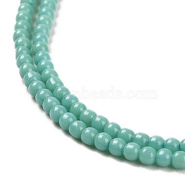 Imitation Jade Glass Beads Strands(GLAA-K062-A01-05)-3