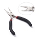 5 inch Carbon Steel Rustless Round Nose Pliers for Jewelry Making Supplies(P035Y-1)-1