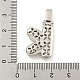 Brass Micro Pave Clear Cubic Zirconia Pendants(KK-B099-01P-K)-3