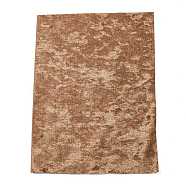 Flannel Fabric, Sofa Cover, Garment Accessories, Rectangle, Camel, 29~30x19~20x0.05cm(DIY-WH0199-15E)