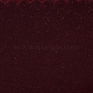 Jewelry Flocking Cloth, Polyester, Self-adhesive Fabric, Rectangle, Brown, 29.5x20x0.07cm(DIY-F022-A19)