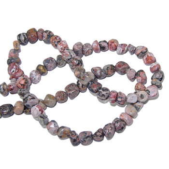 Natural Gemstone Strands, Leopard Skin Jasper, The beads about 3~5mm, hole: 0.8mm, 15.5 inch, 82pcs/strand, Colorful, 3~5mm,Hole:0.80mm, 15.5 inch, 82pcs/strand