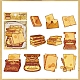 20Pcs 10 Styles Autumn Gold Stamping Paper Self Adhesive Decorative Stickers(PW-WG20929-06)-1