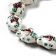 Handmade Printed Porcelain Beads(PORC-F005-03E)-6