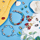 Pandahall Elite 80 pcs 8 couleurs perles de cauris galvanisées(BSHE-PH0001-17)-5