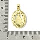 Real 18K Gold Plated Brass Micro Pave Random Color Cubic Zirconia Pendants(KK-H472-37B-01G)-3