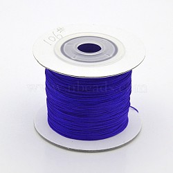 Nylon Thread, Mauve, 0.4mm, about 109.36 yards(100m)/roll(NWIR-G010-05)