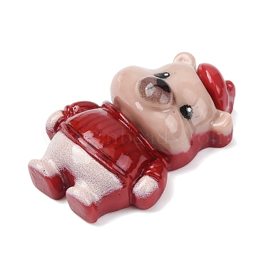 Animal Theme Opaque Resin Cabochons(RESI-Z051-01C)-2