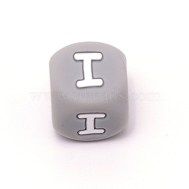 (Clearance Sale)Silicone Alphabet Beads for Bracelet or Necklace Making(SIL-TAC001-01A-I)-1