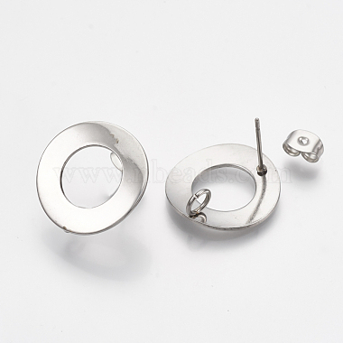 Accessoires de puces d'oreilles en 304 acier inoxydable(X-STAS-Q231-07A)-2