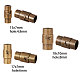 Brass Locking Tube Magnetic Clasps(KK-SC0001-11)-2