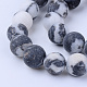 Chapelets de perles en zèbre naturel(X-G-Q462-8mm-01)-1