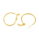 Brass Hoop Earrings(KK-I665-26B-G)-2